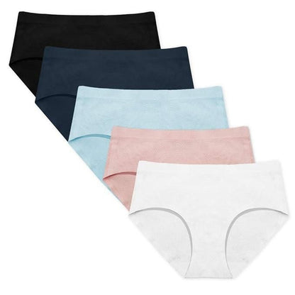 Women's Seamless Underwear for Women (Multicolor) (Pack of 4)